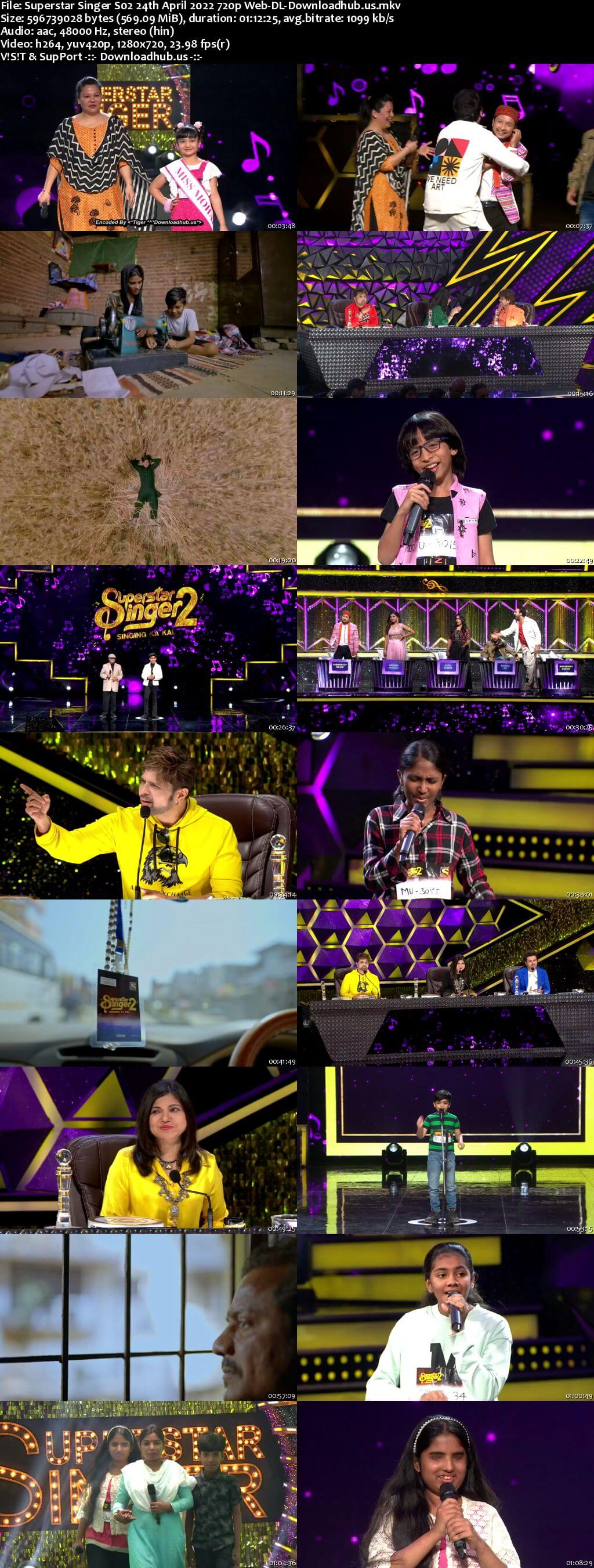 Superstar Singer S02 24 April 2022 Episode 02 Web-DL 720p 480p