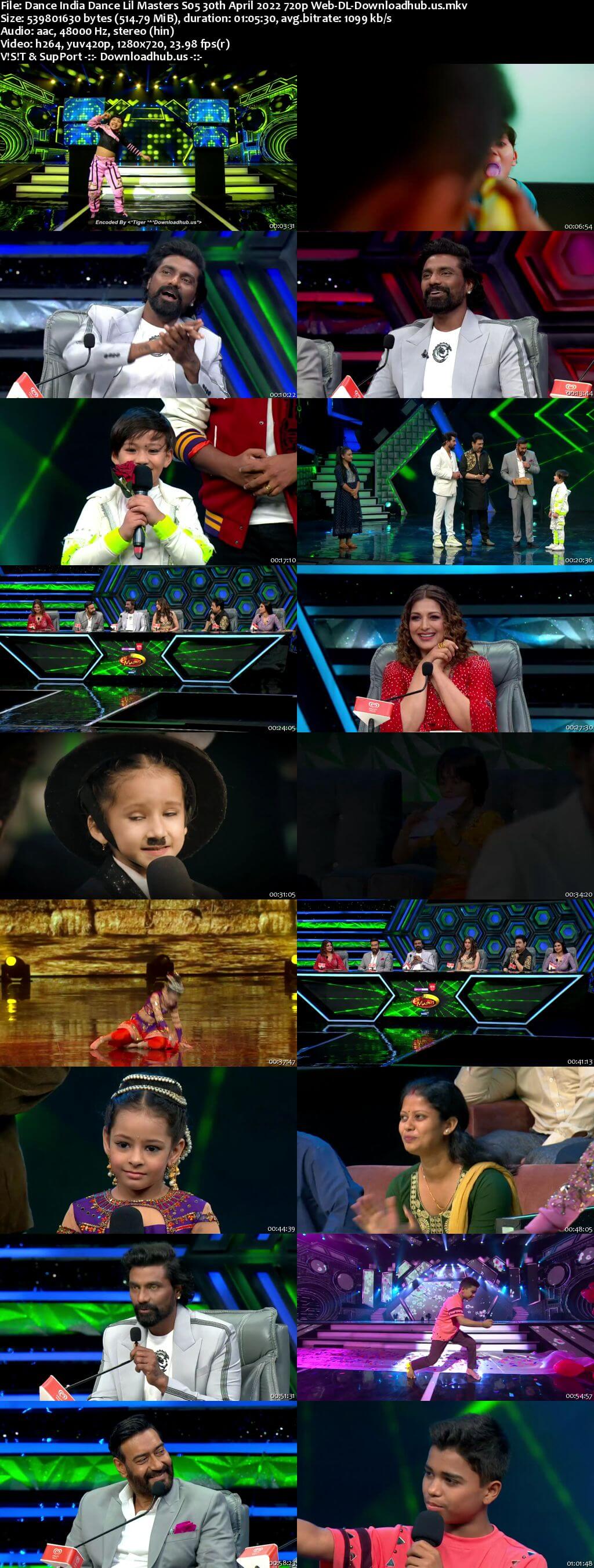 Dance India Dance Lil Masters S05 30 April 2022 Episode 15 Web-DL 720p 480p