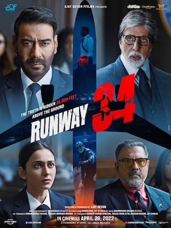 Runway 34 (2022) Hindi 720p 480p WEB-DL [1.1GB 400MB]