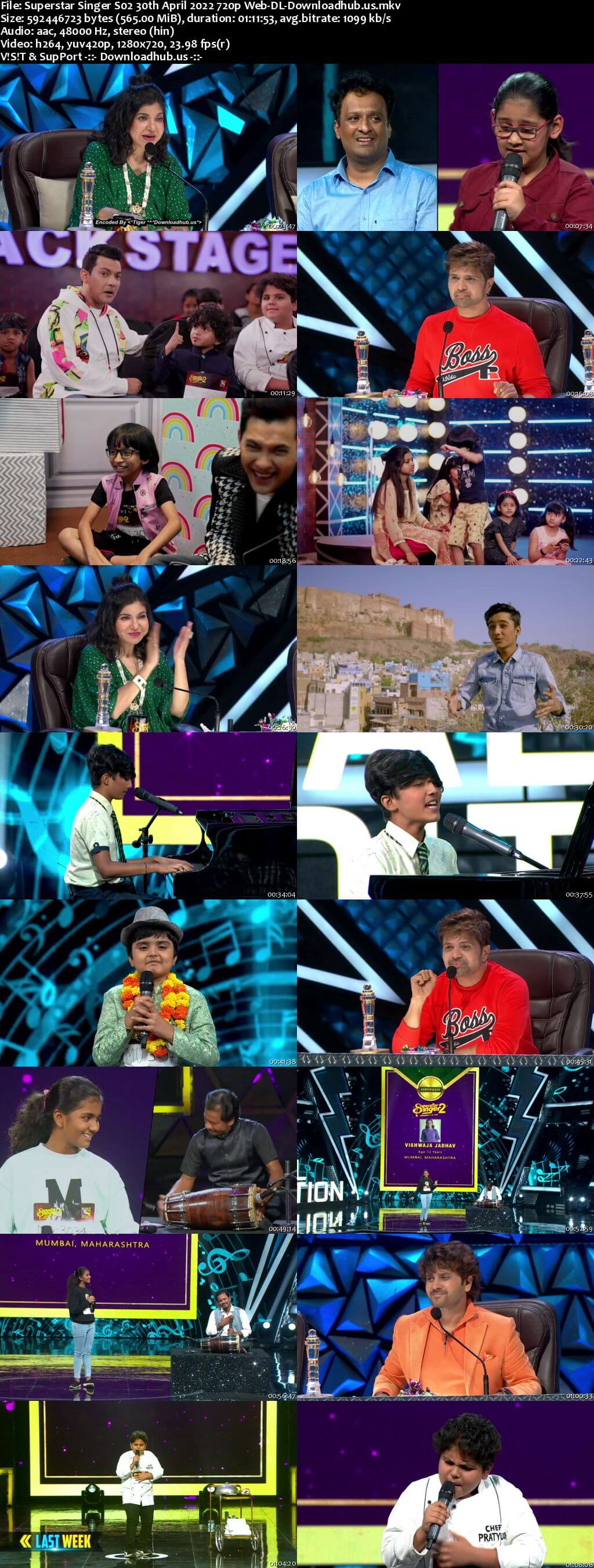 Superstar Singer S02 30 April 2022 Episode 03 Web-DL 720p 480p