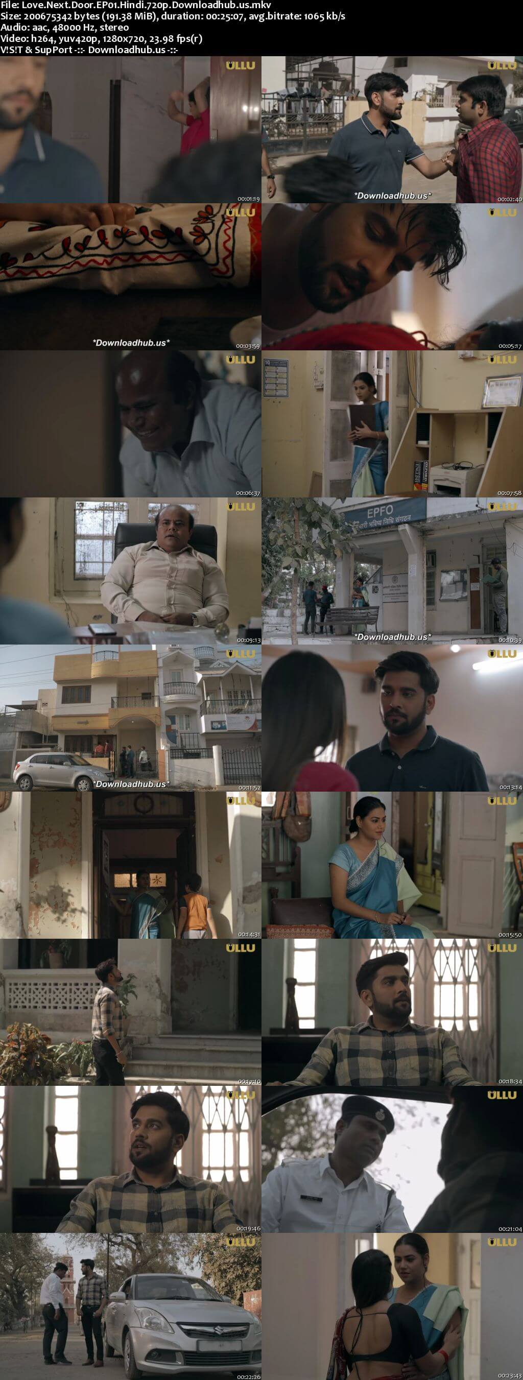 Love Next Door 2022 Hindi S01 ULLU WEB Series 720p HDRip x264