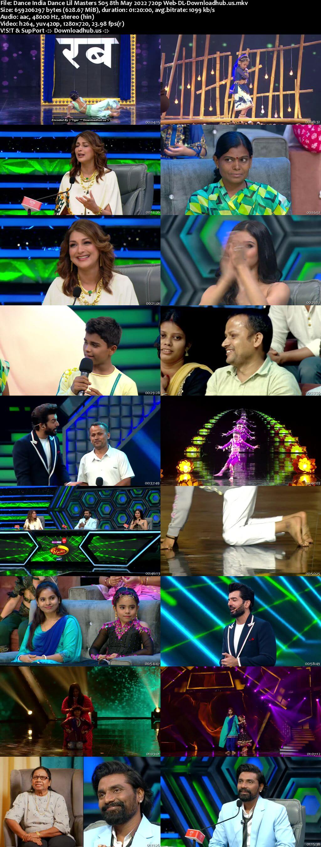 Dance India Dance Lil Masters S05 08 May 2022 Episode 18 Web-DL 720p 480p