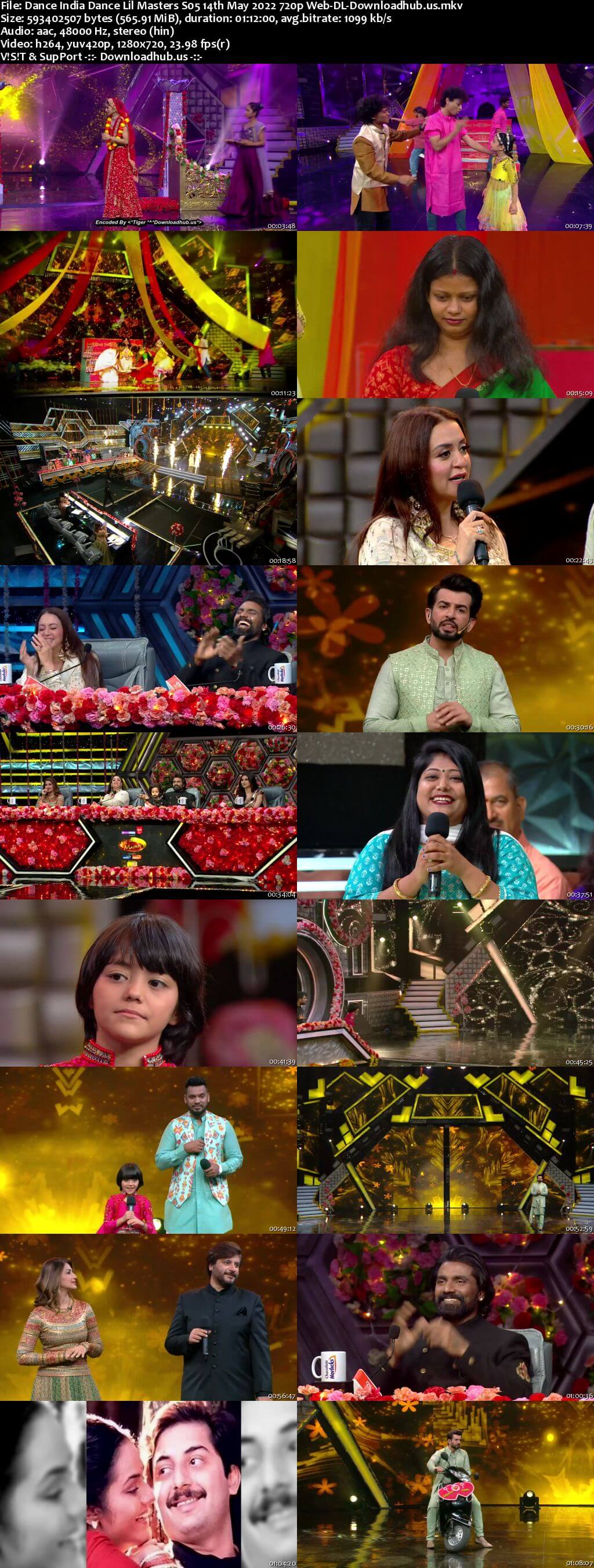 Dance India Dance Lil Masters S05 14 May 2022 Episode 19 Web-DL 720p 480p