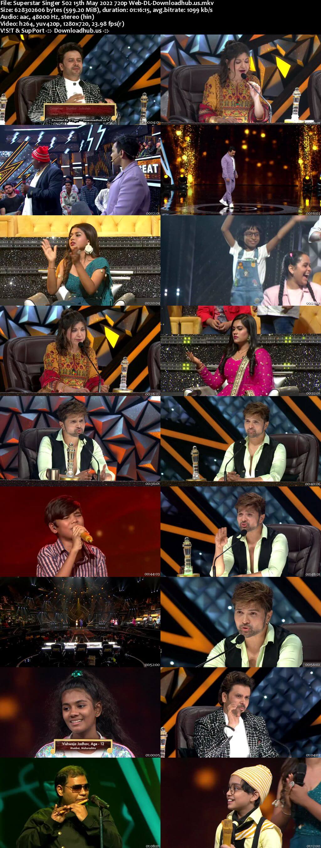 Superstar Singer S02 15 May 2022 Episode 08 Web-DL 720p 480p