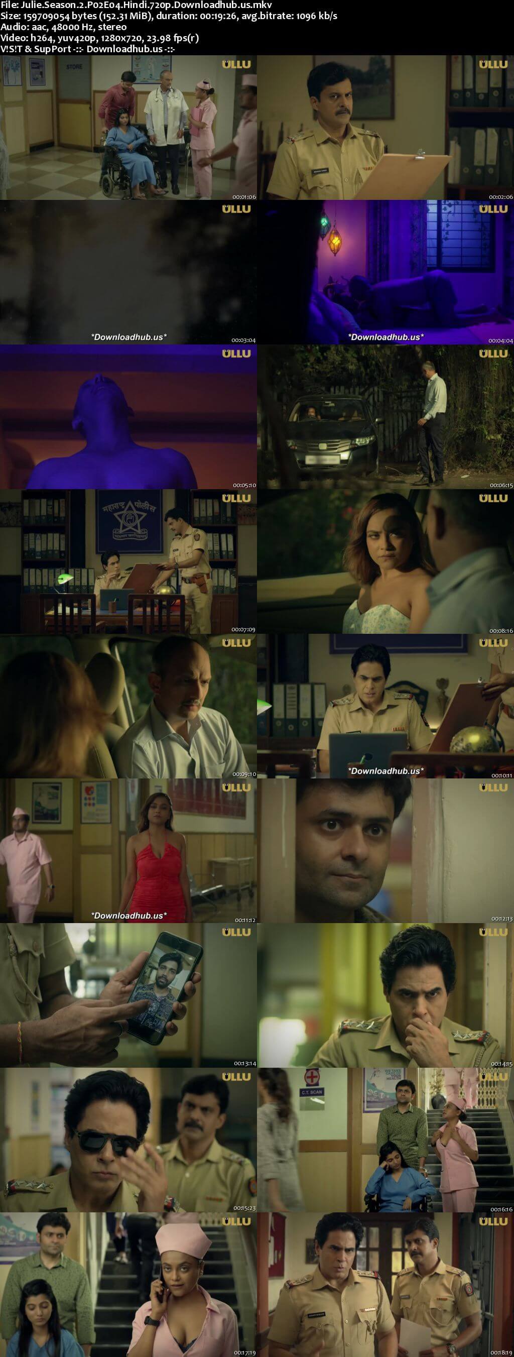 Julie 2022 Hindi S02 Part 02 ULLU WEB Series 720p HDRip x264