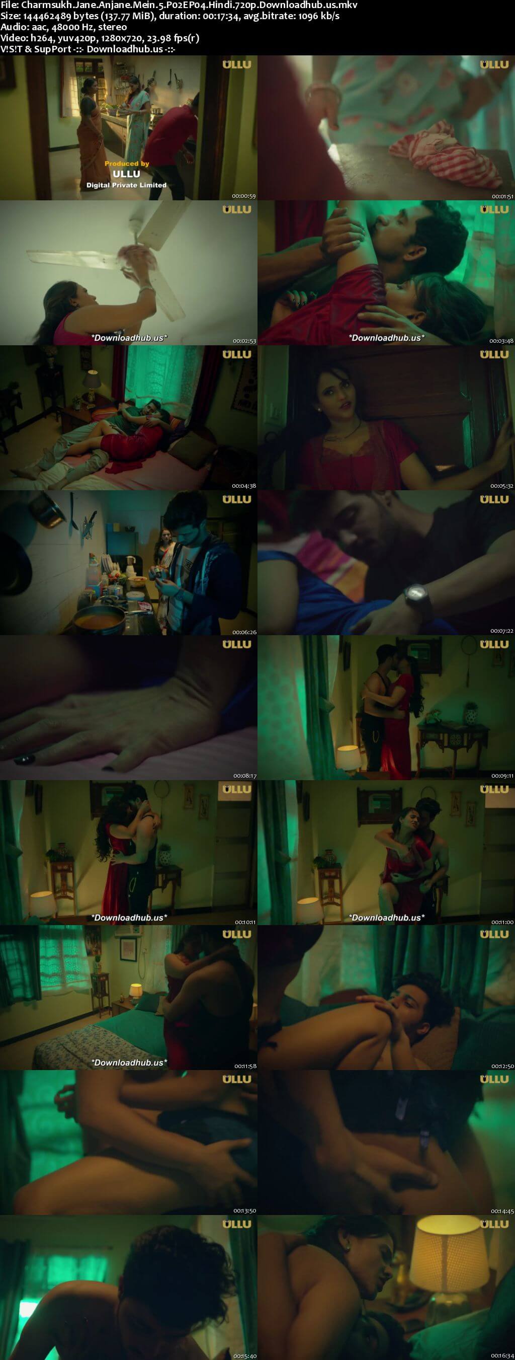 Charmsukh (Jane Anjane Mein 5) Hindi Part 02 ULLU WEB Series 720p HDRip x264