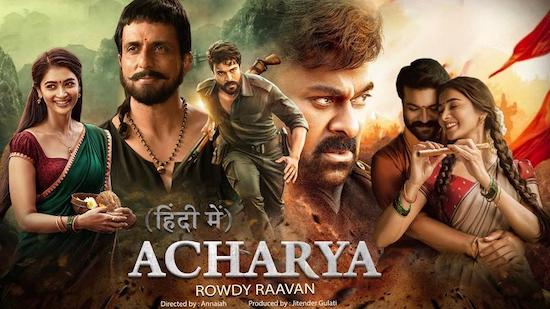 Acharya 2022 Fan Dubbed Hindi 720p 480p WEB-DL [1.1GB 400MB]