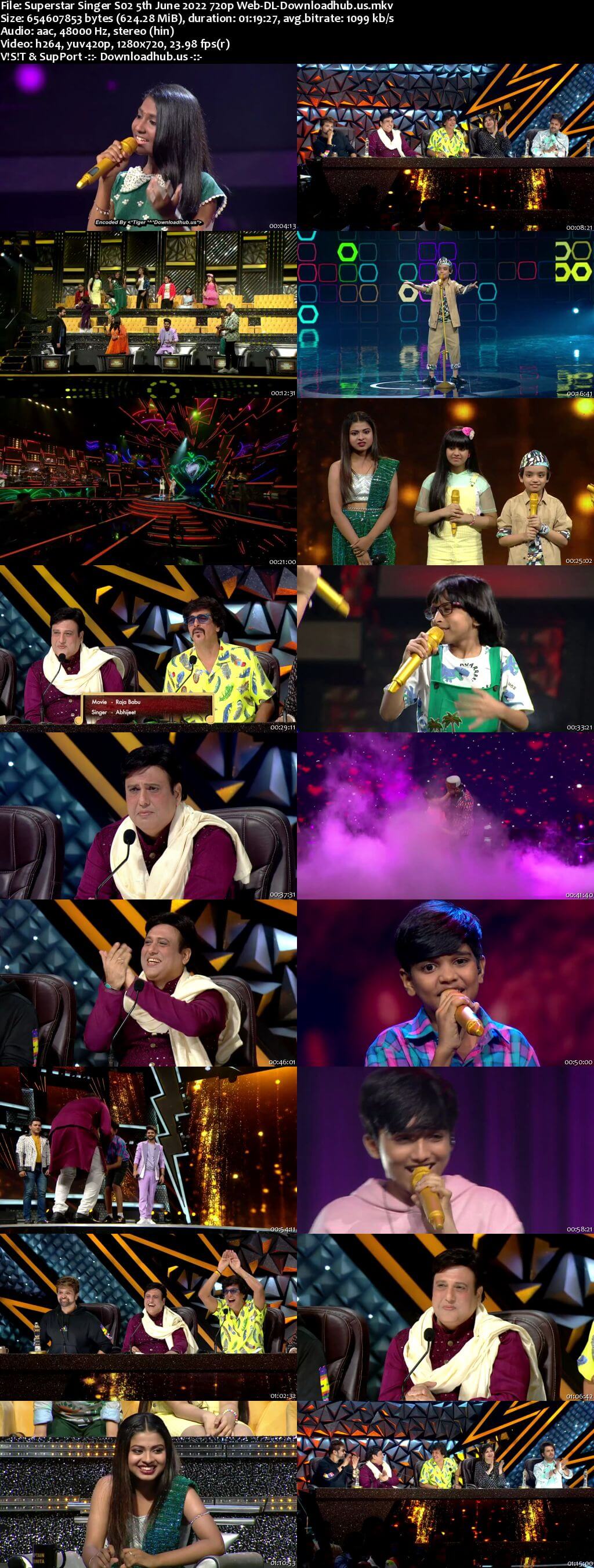 Superstar Singer S02 05 June 2022 Episode 14 Web-DL 720p 480p