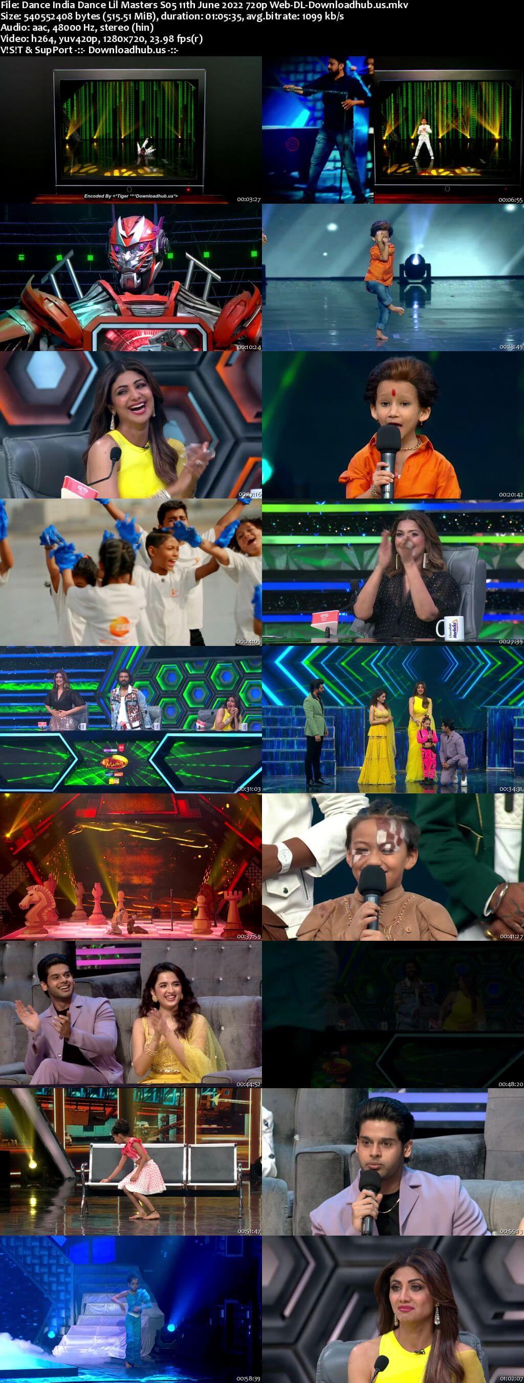 Dance India Dance Lil Masters S05 11 June 2022 Episode 27 Web-DL 720p 480p