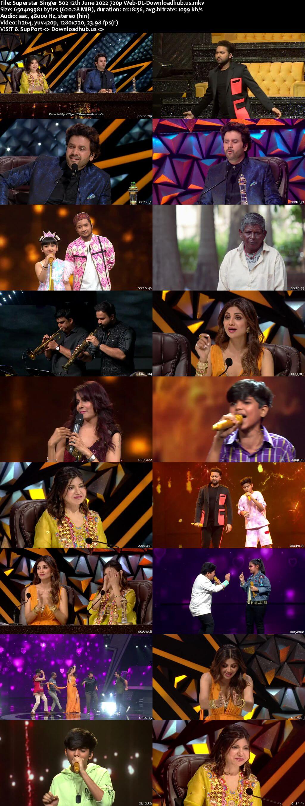 Superstar Singer S02 12 June 2022 Episode 16 Web-DL 720p 480p