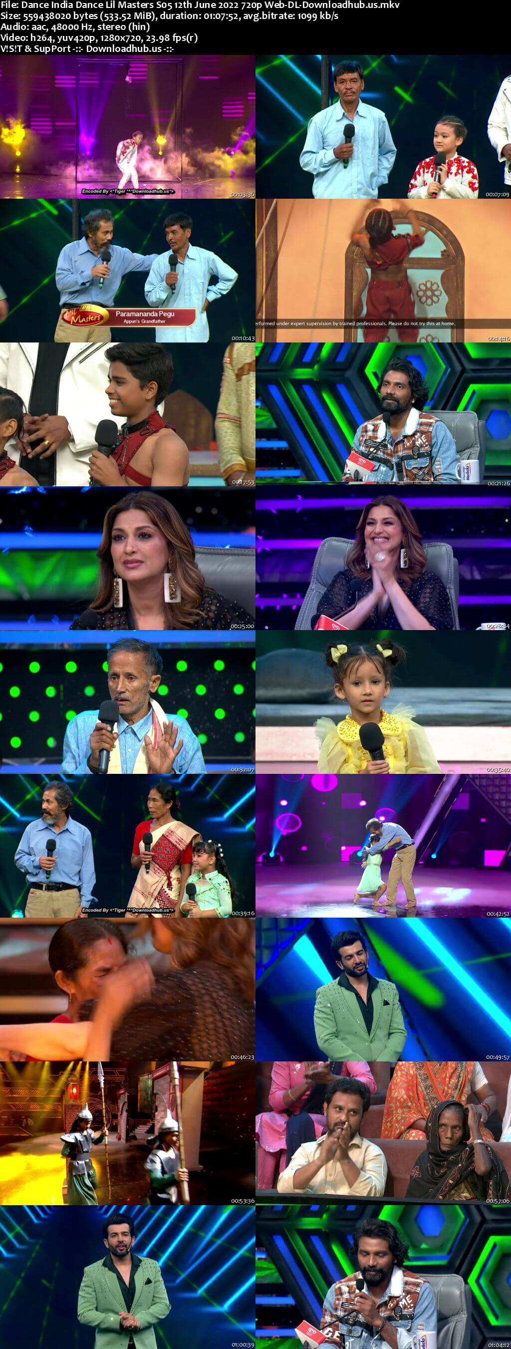 Dance India Dance Lil Masters S05 12 June 2022 Episode 28 Web-DL 720p 480p