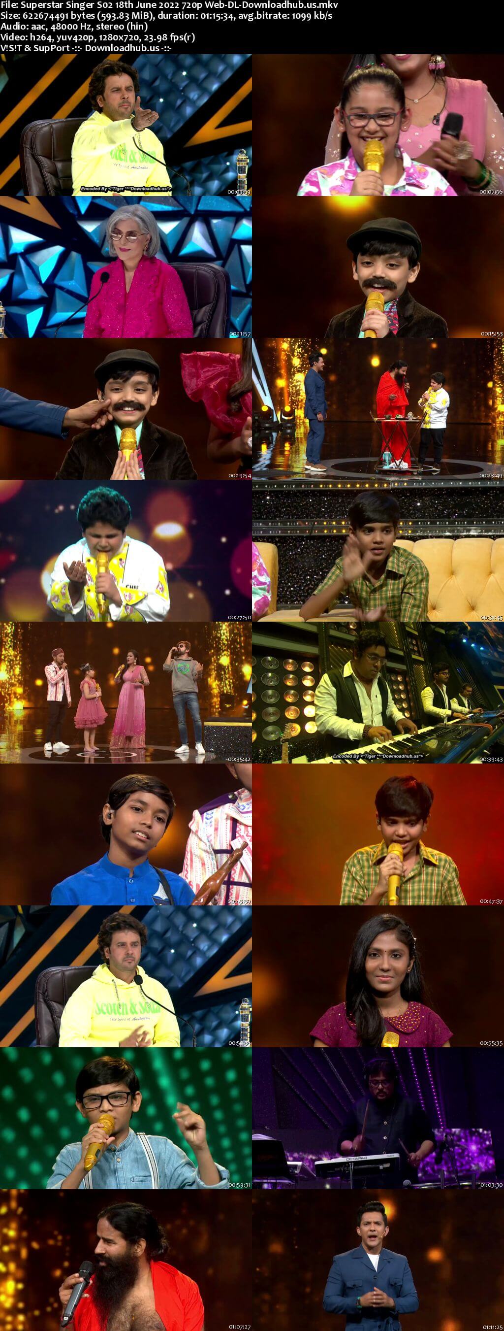 Superstar Singer S02 18 June 2022 Episode 17 Web-DL 720p 480p