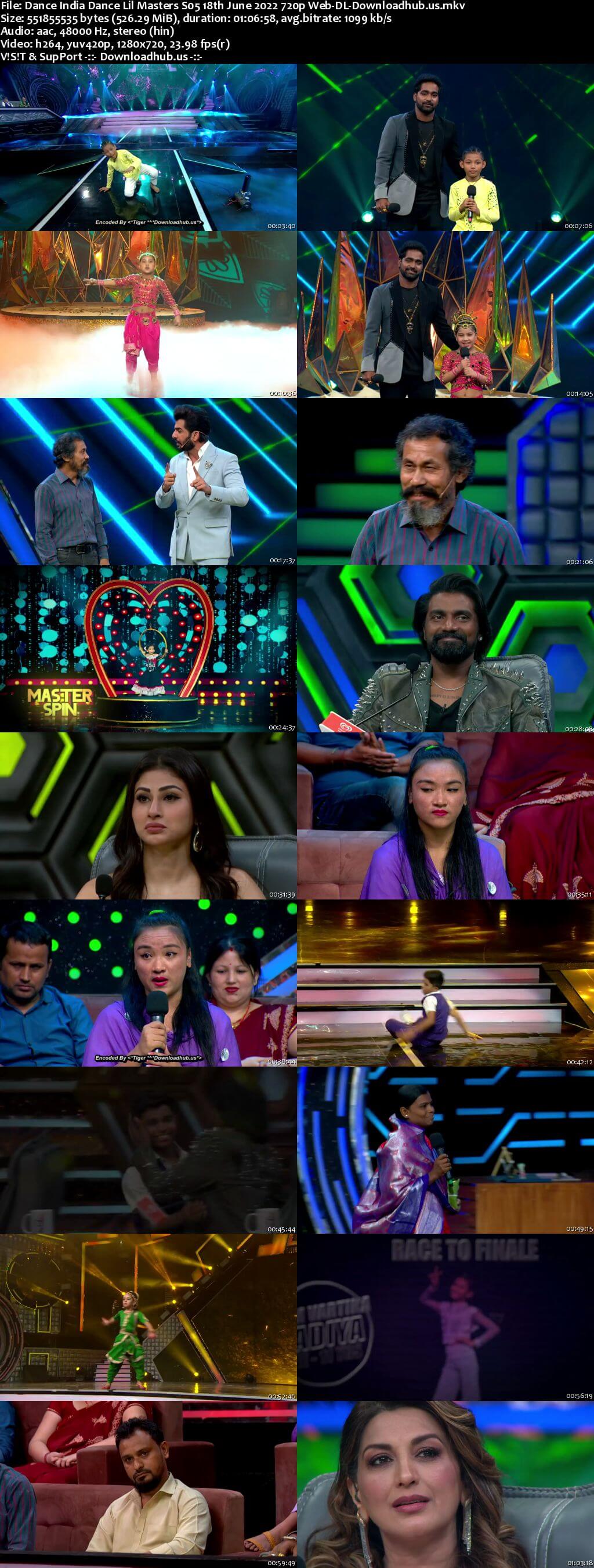 Dance India Dance Lil Masters S05 18 June 2022 Episode 29 Web-DL 720p 480p