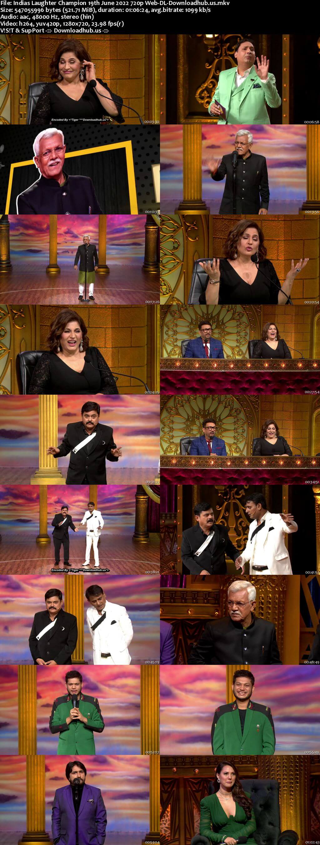 Indias Laughter Champion 19 June 2022 Episode 04 Web-DL 720p 480p