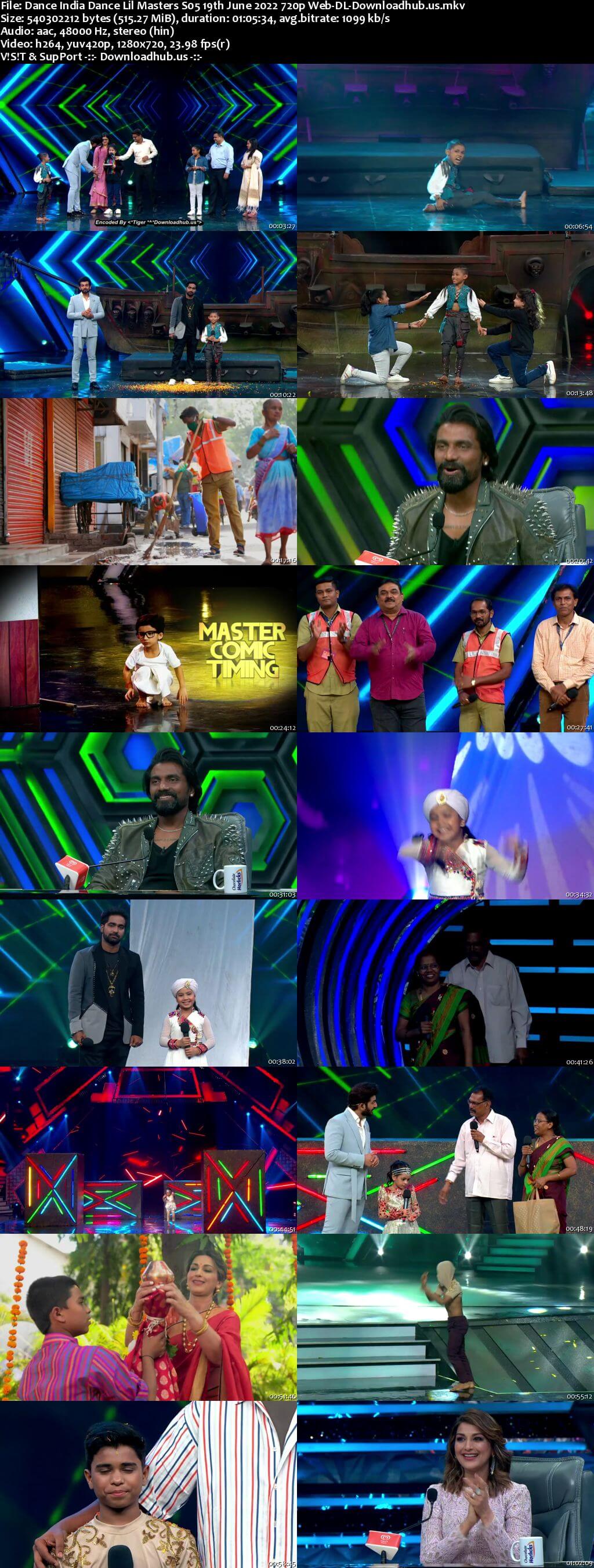 Dance India Dance Lil Masters S05 19 June 2022 Episode 30 Web-DL 720p 480p