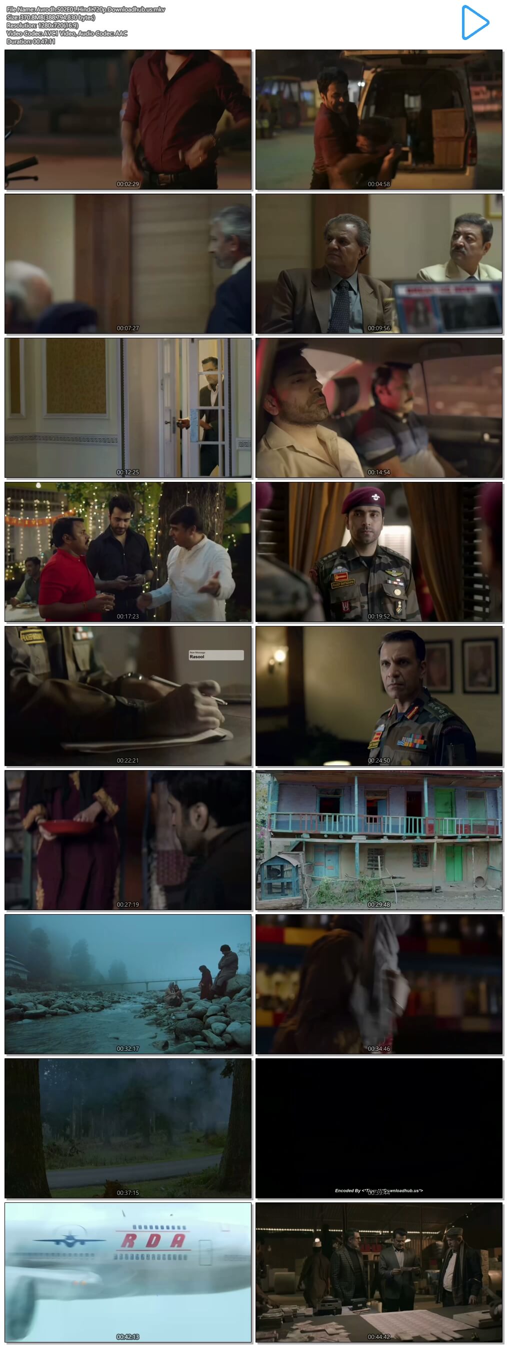 Avrodh The Siege Within 2022 Hindi Season 02 Complete 1080p 720p 480p HDRip ESubs