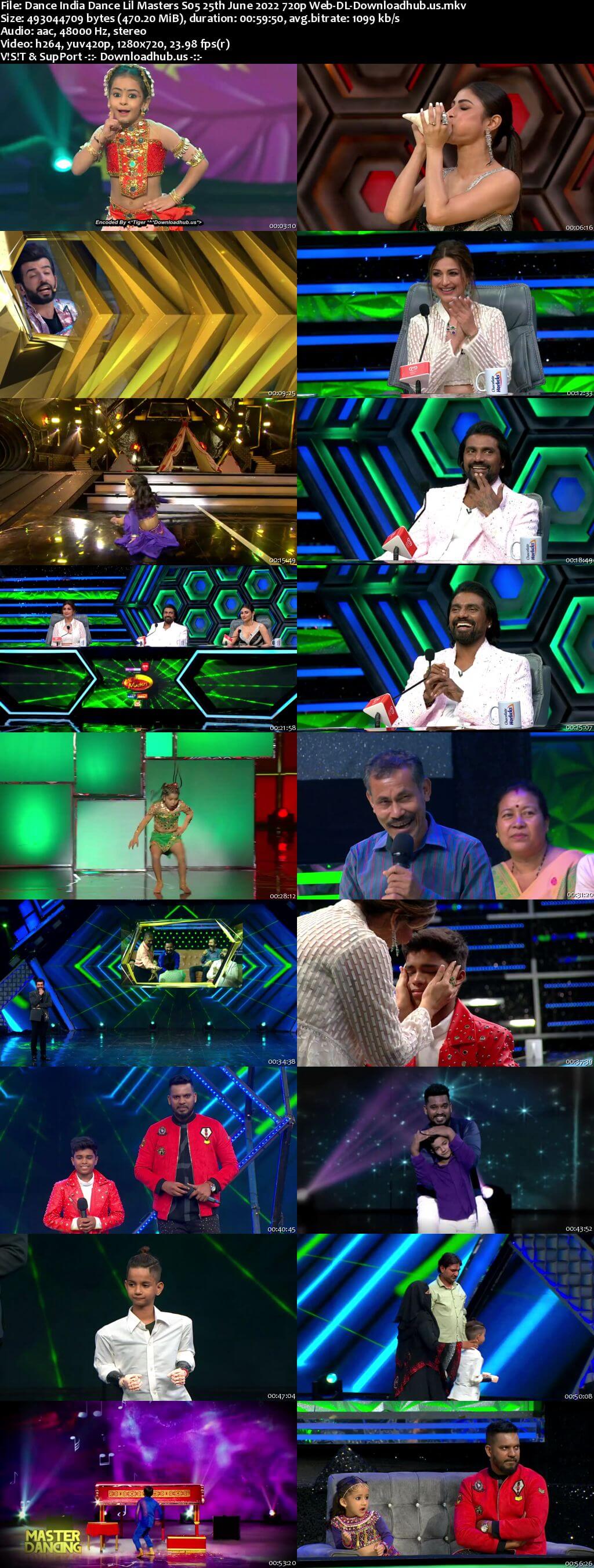 Dance India Dance Lil Masters S05 25 June 2022 Episode 31 Web-DL 720p 480p