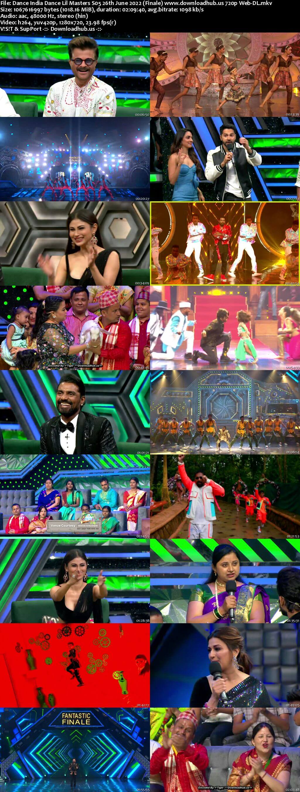 Dance India Dance Lil Masters S05 26 June 2022 Finale Episode Web-DL 720p 480p