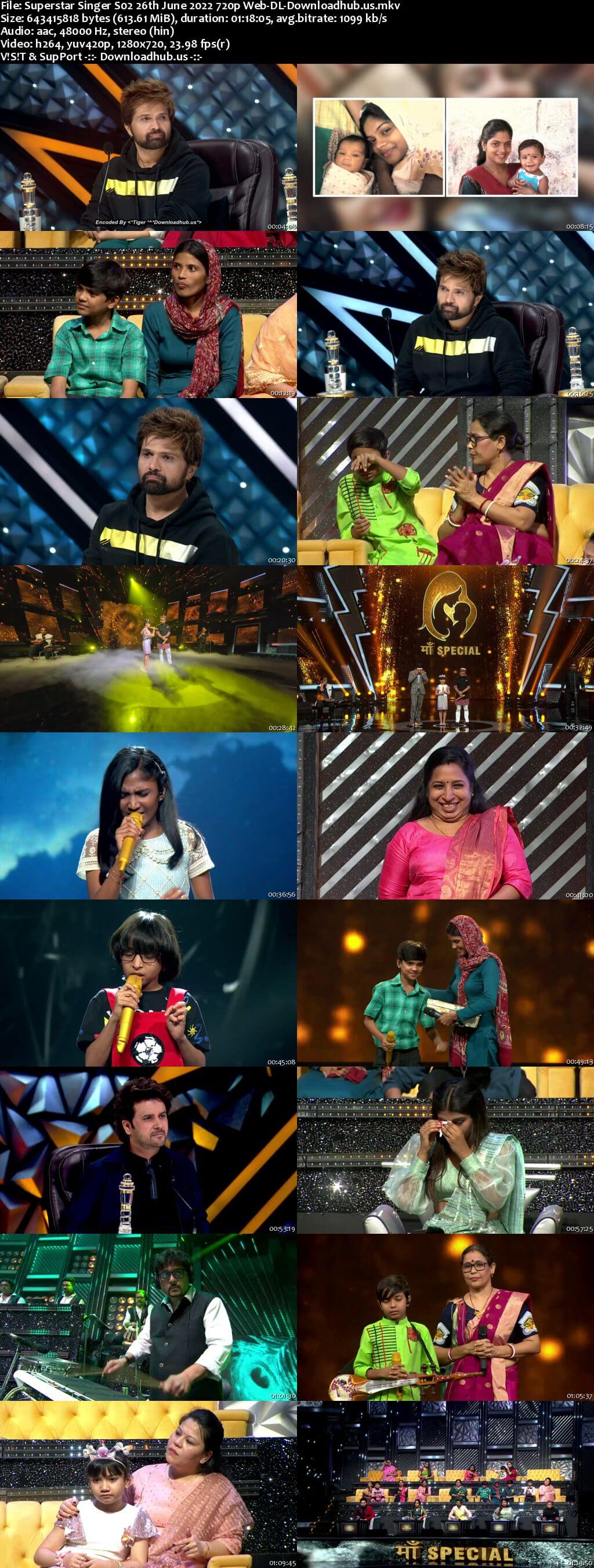 Superstar Singer S02 26 June 2022 Episode 20 Web-DL 720p 480p