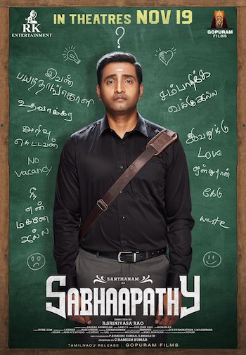 Sabhaapathy 2021 Hindi Dubbed Full Movie Download