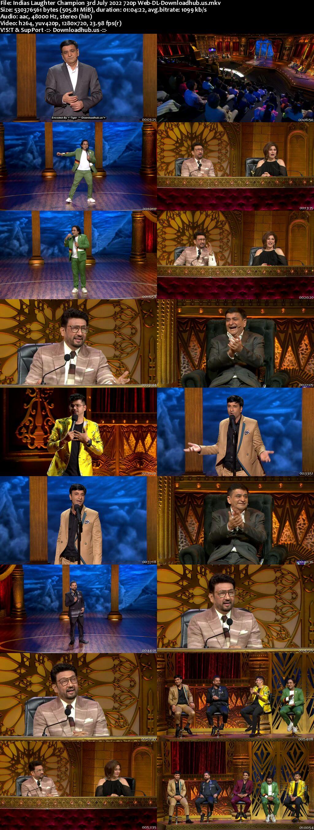 Indias Laughter Champion 03 July 2022 Episode 08 Web-DL 720p 480p