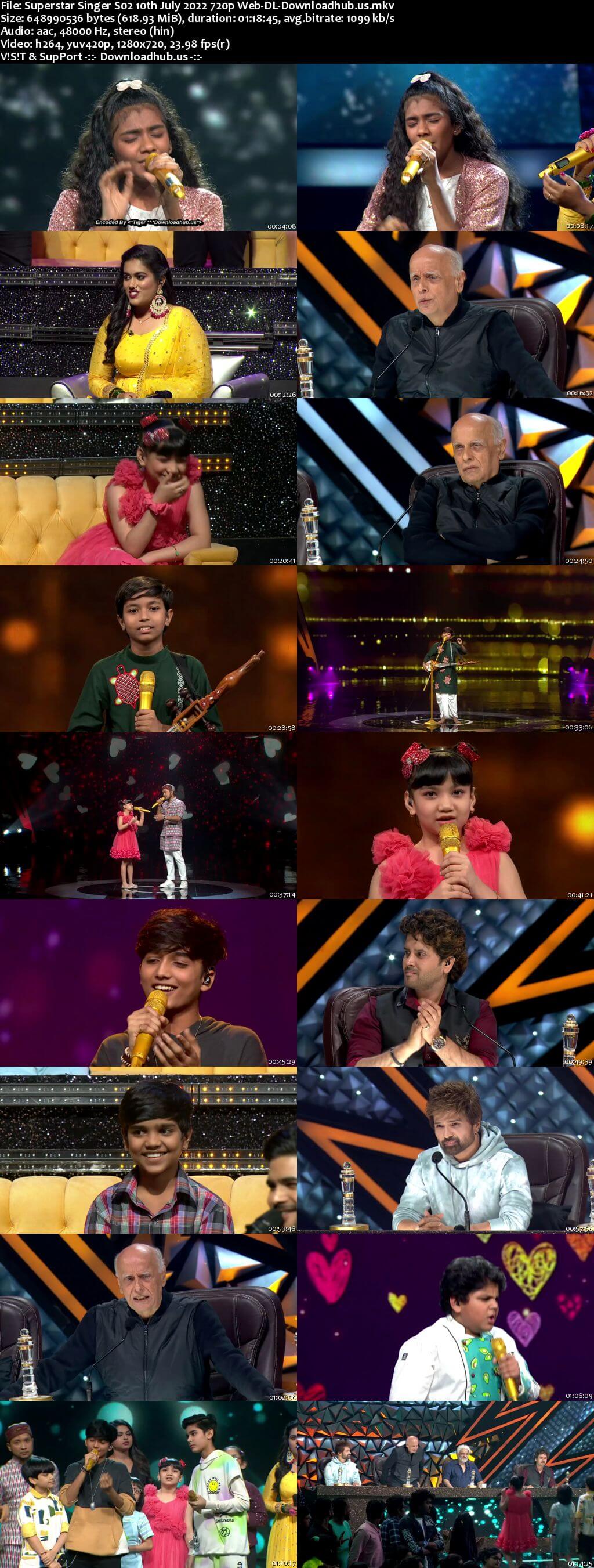 Superstar Singer S02 10 July 2022 Episode 24 Web-DL 720p 480p