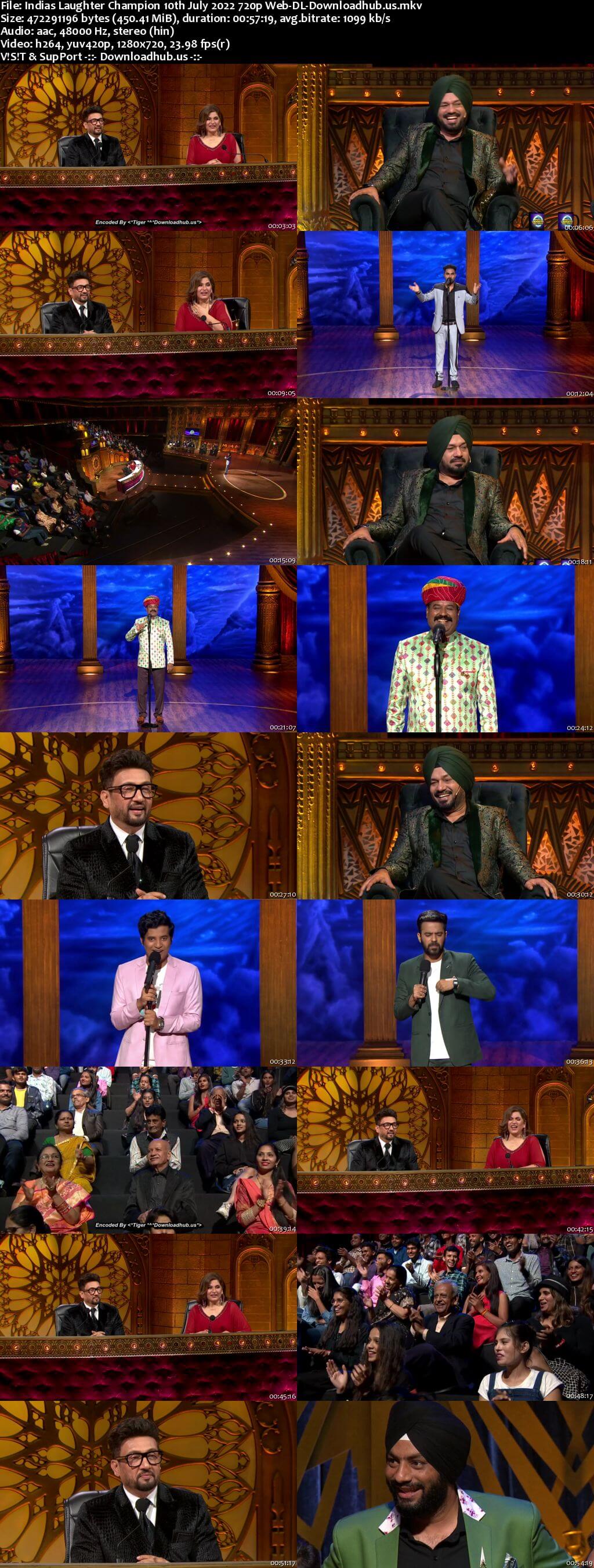 Indias Laughter Champion 10 July 2022 Episode 10 Web-DL 720p 480p