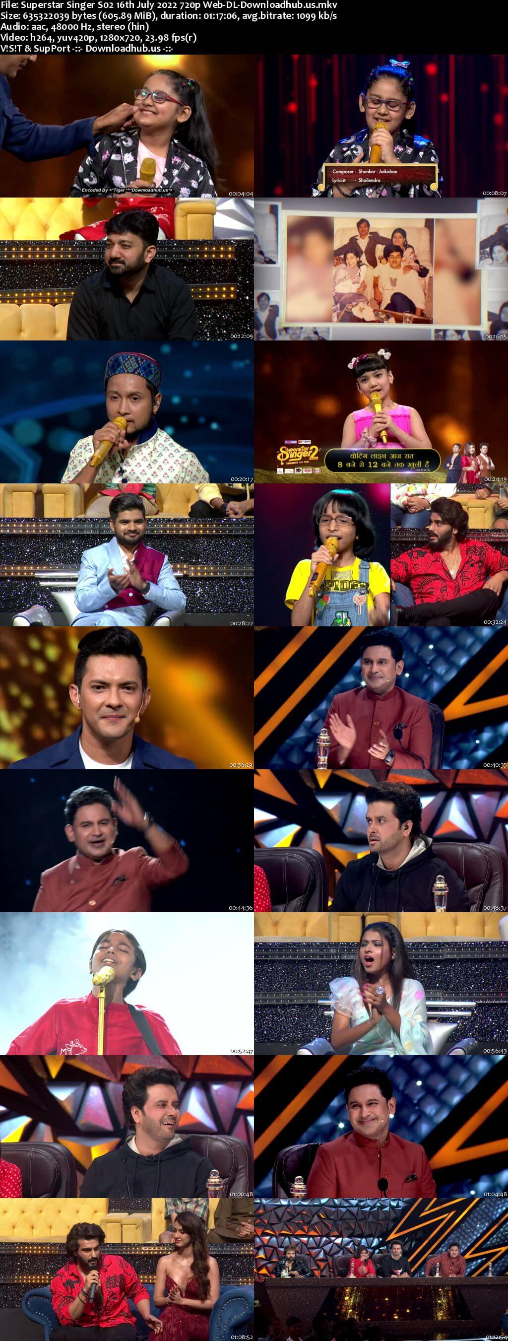 Superstar Singer S02 16 July 2022 Episode 25 Web-DL 720p 480p