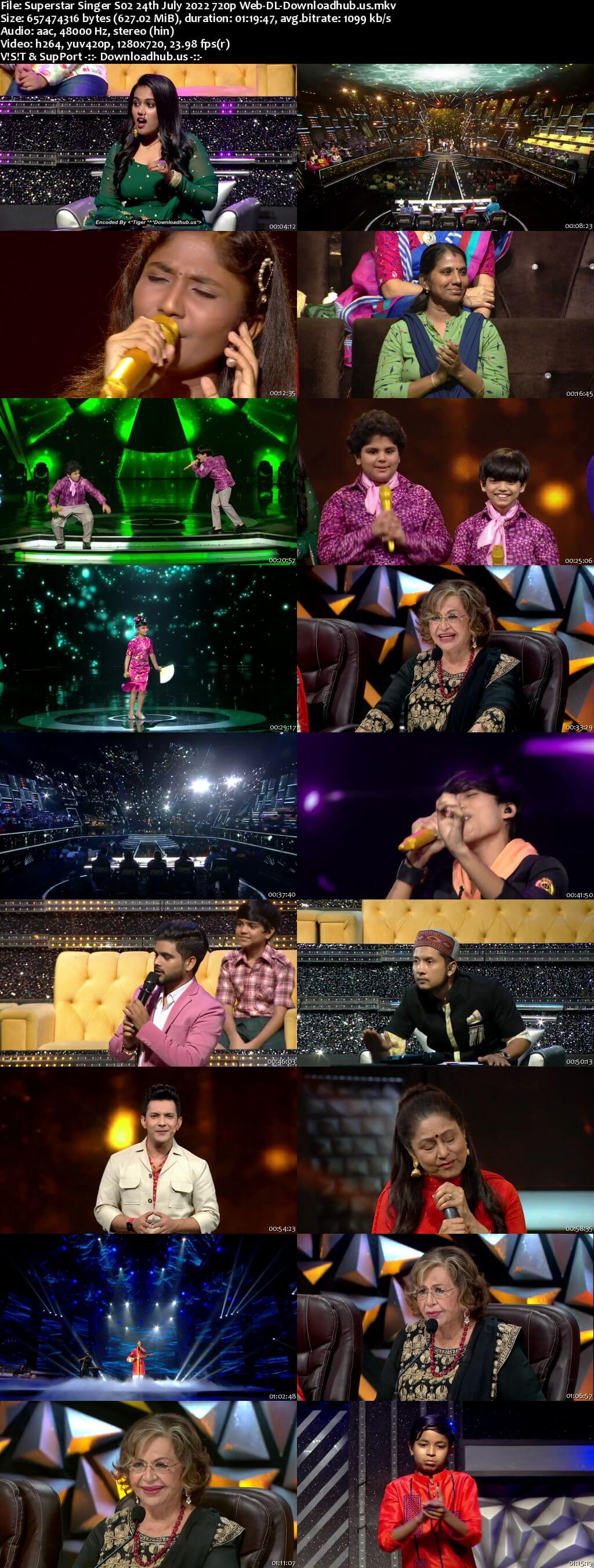 Superstar Singer S02 24 July 2022 Episode 28 Web-DL 720p 480p