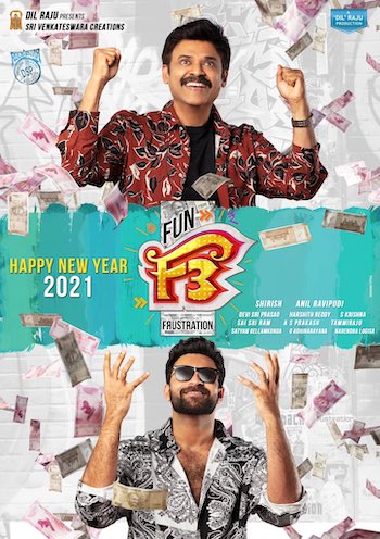 F3 – Fun and Frustration 2022 Fan Dubbed Hindi 720p 480p WEB-DL [1.1GB 450MB]