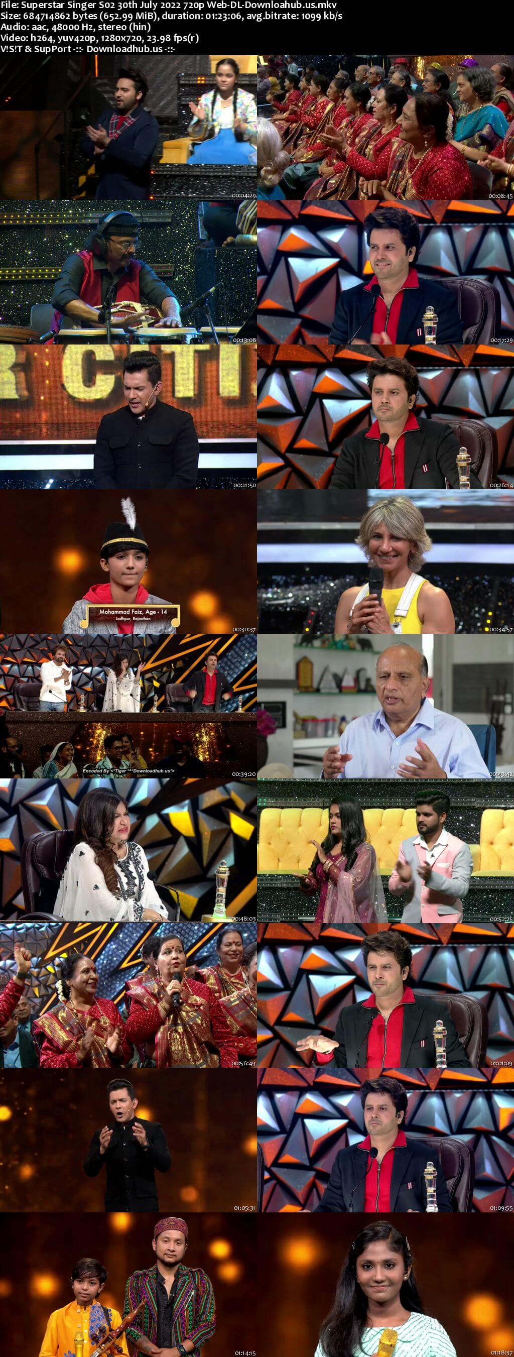 Superstar Singer S02 30 July 2022 Episode 29 Web-DL 720p 480p