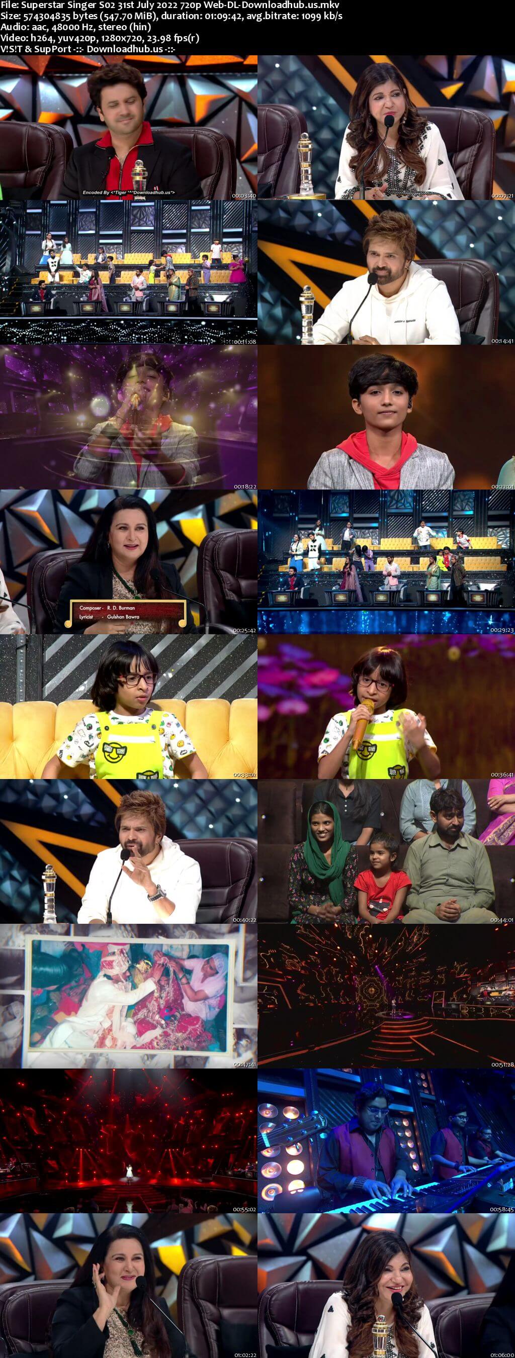 Superstar Singer S02 31 July 2022 Episode 30 Web-DL 720p 480p