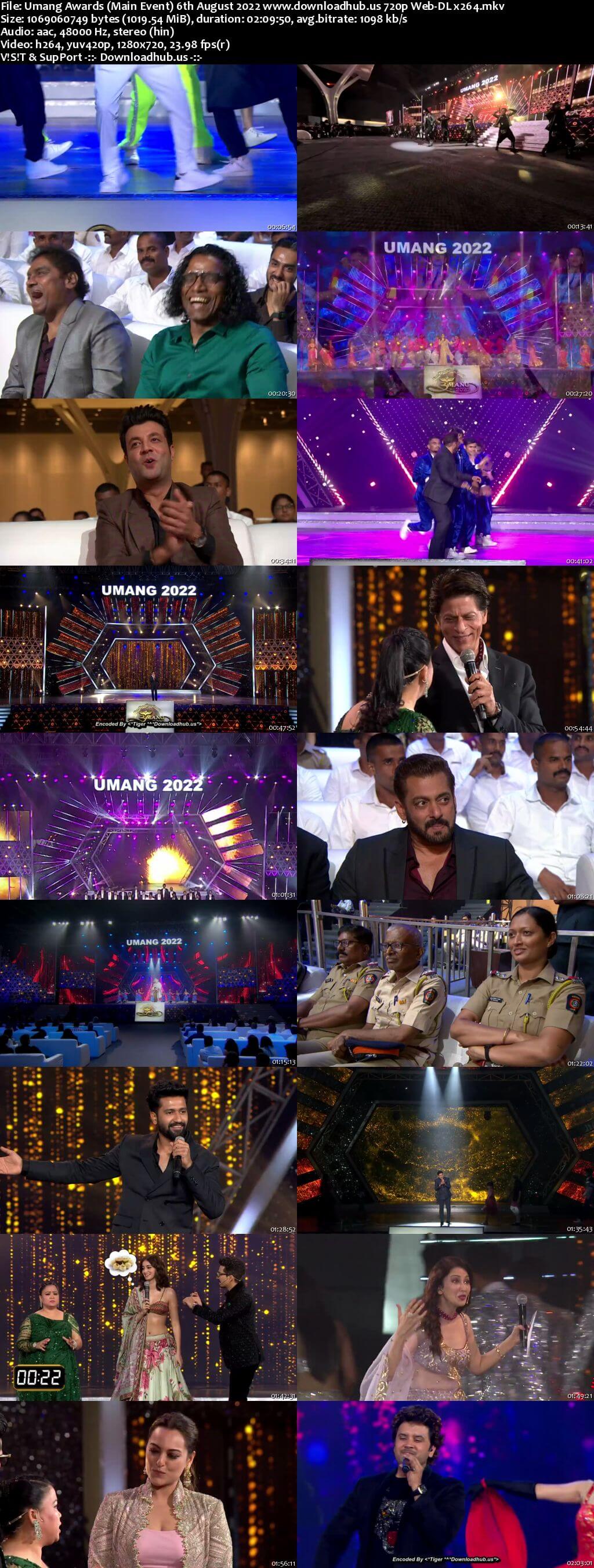 Umang Awards (Main Event) 6th August 2022 720p 480p Web-DL x264