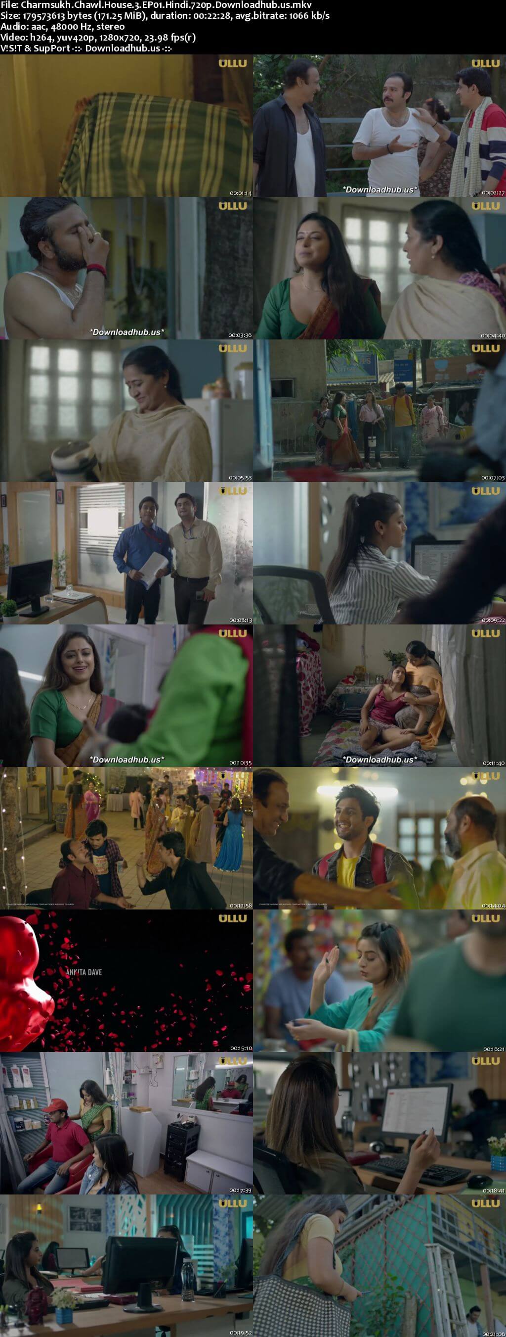 Charmsukh (Chawl House - 3) 2022 Hindi S01 ULLU WEB Series 720p HDRip x264