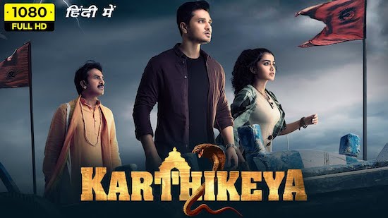 Karthikeya 2 (2022) Hindi Dubbed 720p 480p pDVDRip [1.1GB 350MB]