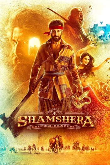 Shamshera 2022 Full Hindi Movie 720p 480p HDRip Download