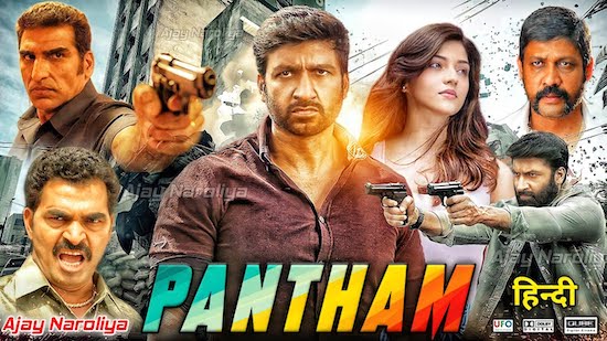 Panthaam 2018 Fan Dubbed Hindi 720p 480p WEB-DL [1.1GB 400MB]