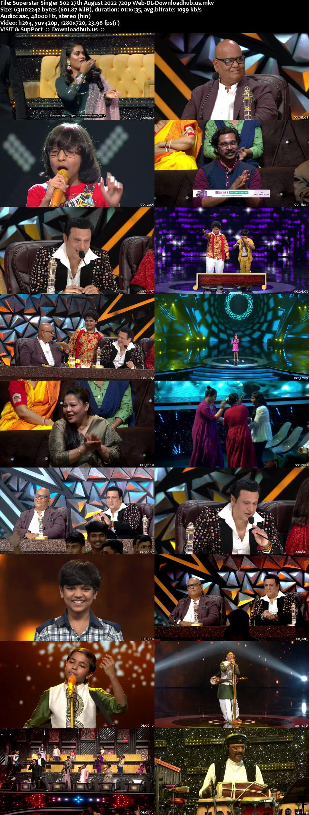 Superstar Singer S02 27 August 2022 Episode 37 Web-DL 720p 480p