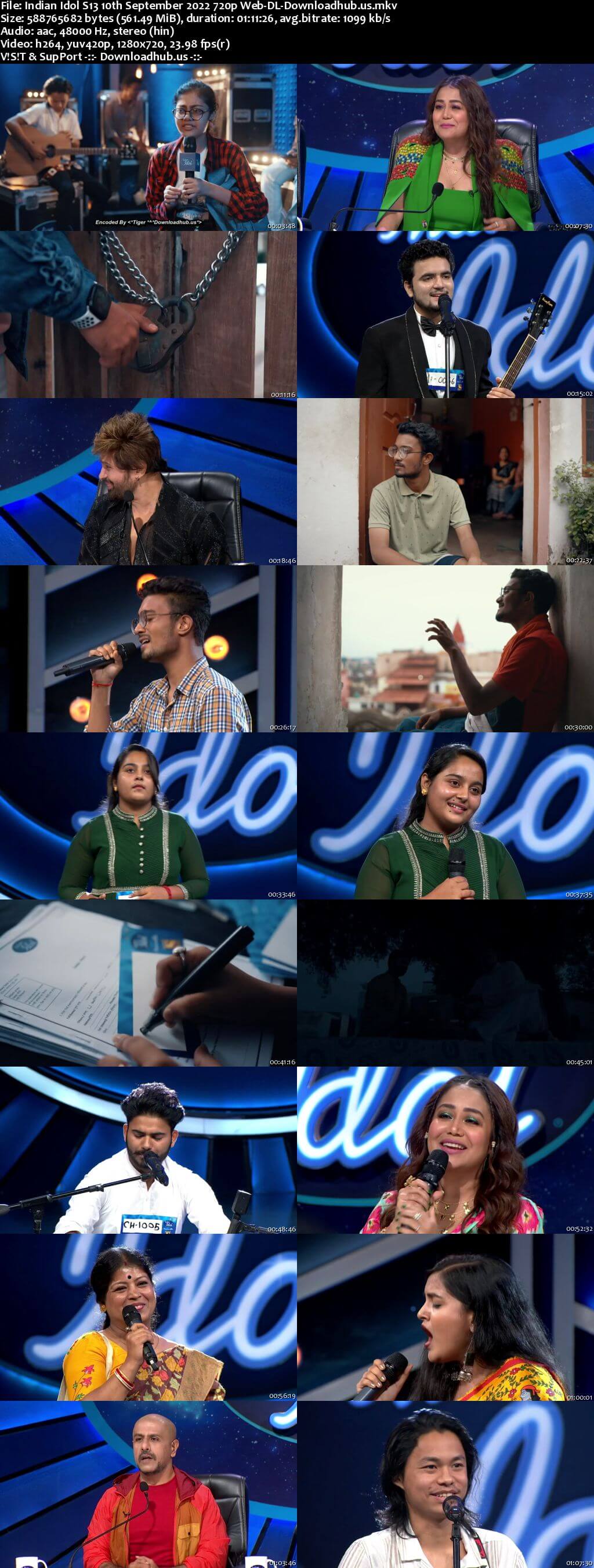 Indian Idol S13 10 September 2022 Episode 01 Web-DL 720p 480p