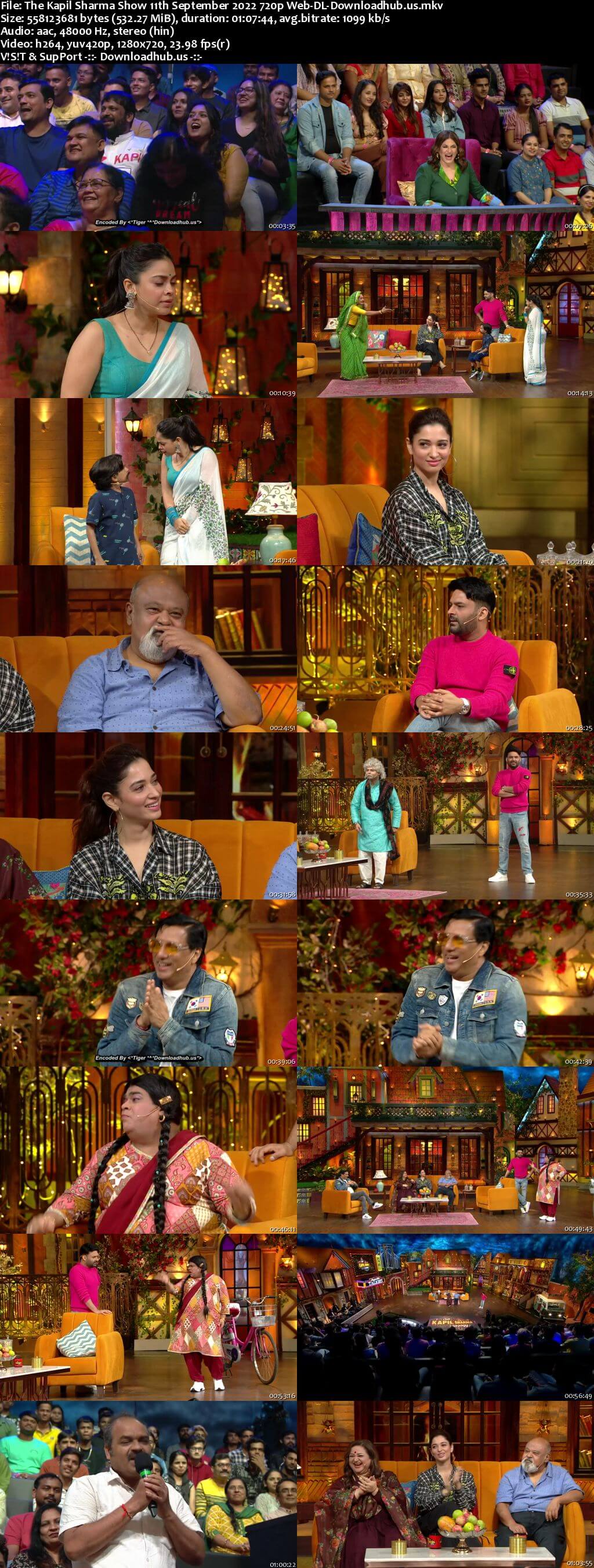 The Kapil Sharma Show 11 September 2022 Episode 261 Web-DL 720p 480p