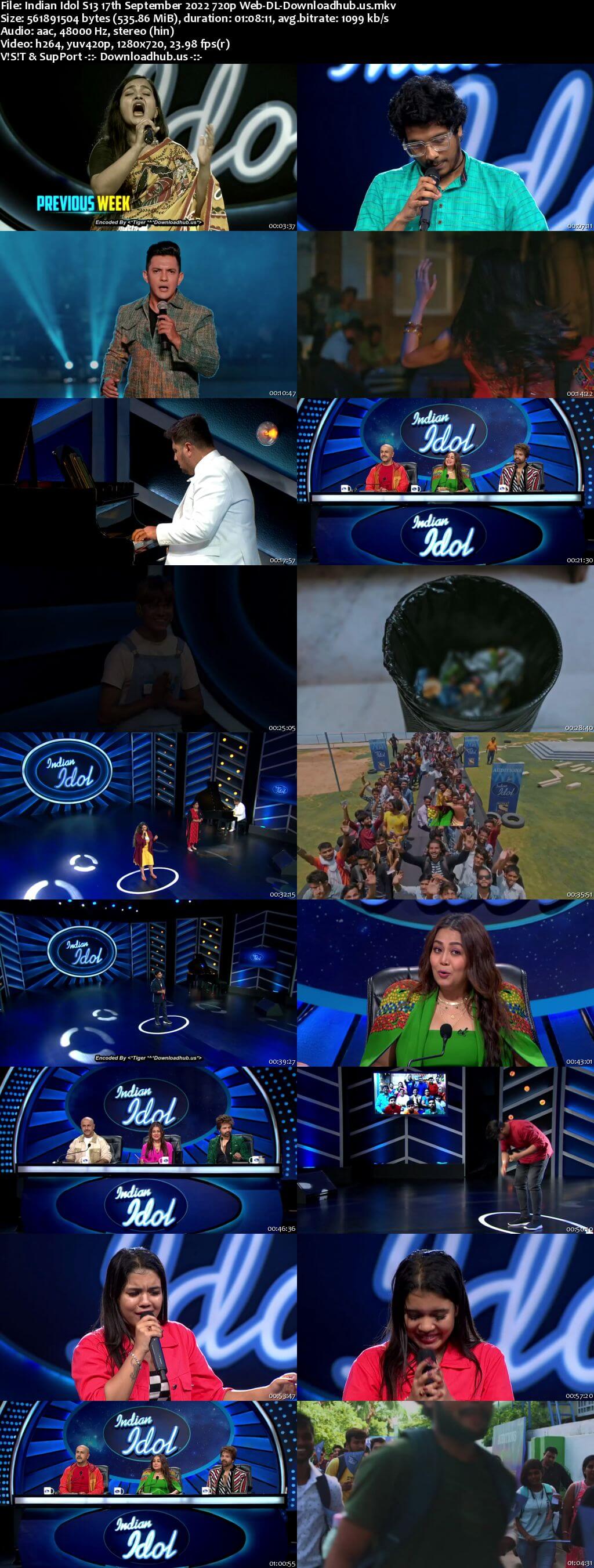 Indian Idol S13 17 September 2022 Episode 03 Web-DL 720p 480p