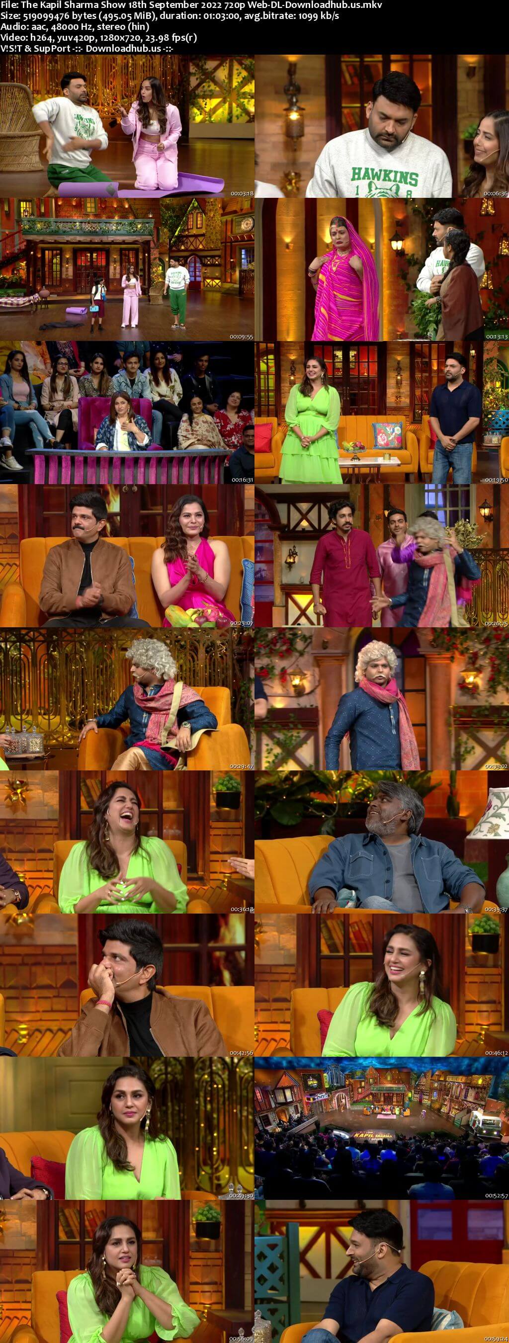 The Kapil Sharma Show 18 September 2022 Episode 263 Web-DL 720p 480p