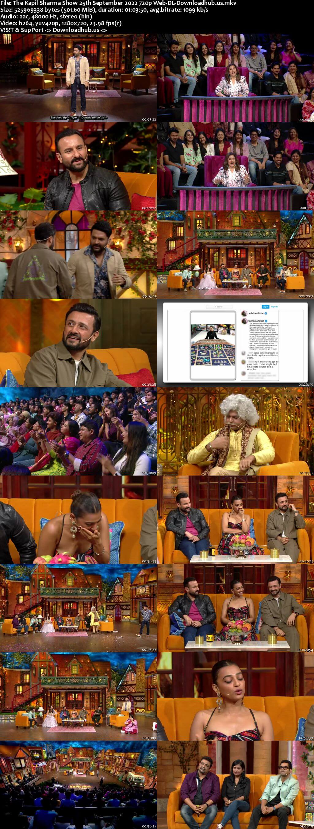 The Kapil Sharma Show 25 September 2022 Episode 265 Web-DL 720p 480p