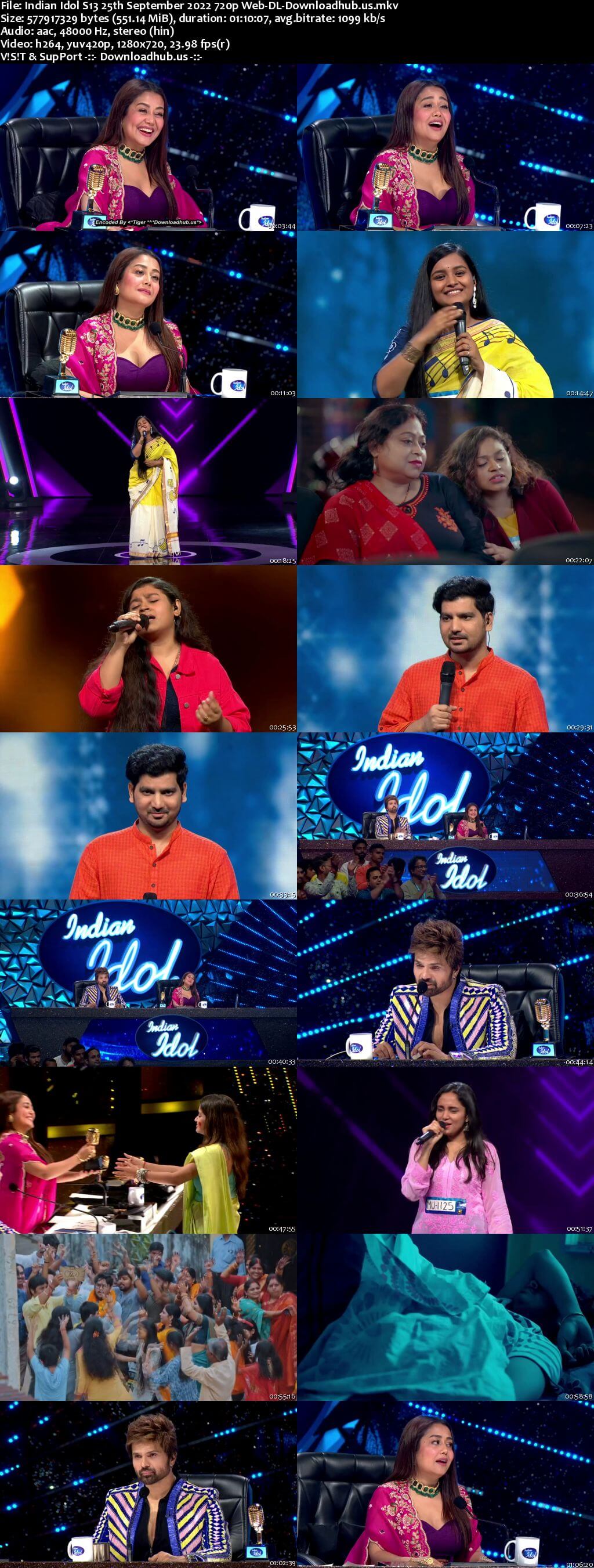 Indian Idol S13 25 September 2022 Episode 06 Web-DL 720p 480p