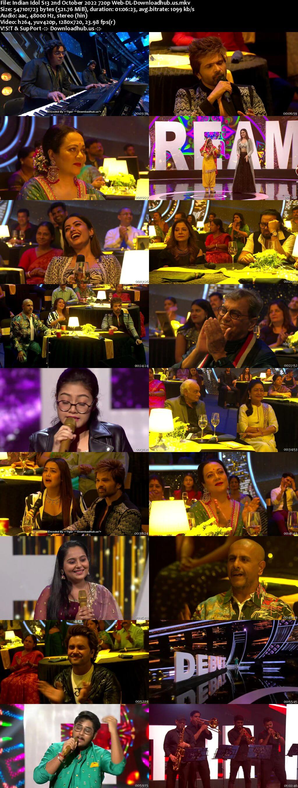 Indian Idol S13 02 October 2022 Episode 08 Web-DL 720p 480p