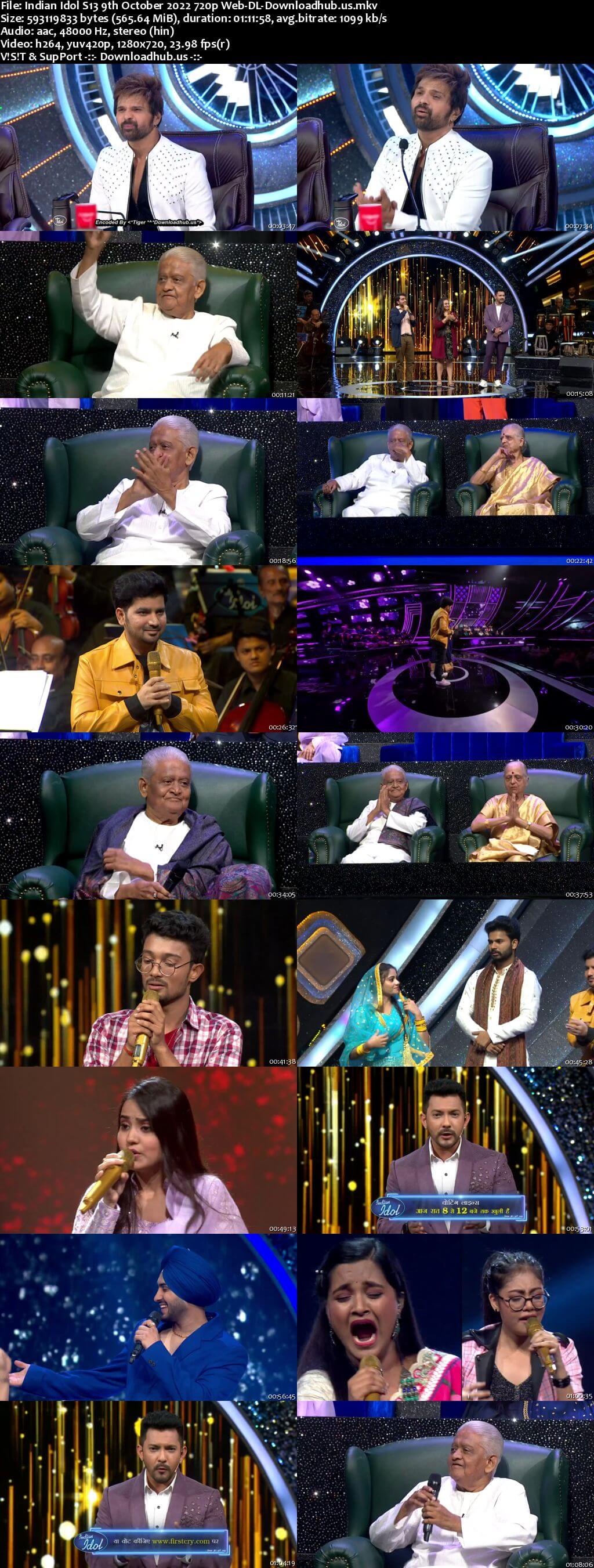 Indian Idol S13 09 October 2022 Episode 10 Web-DL 720p 480p