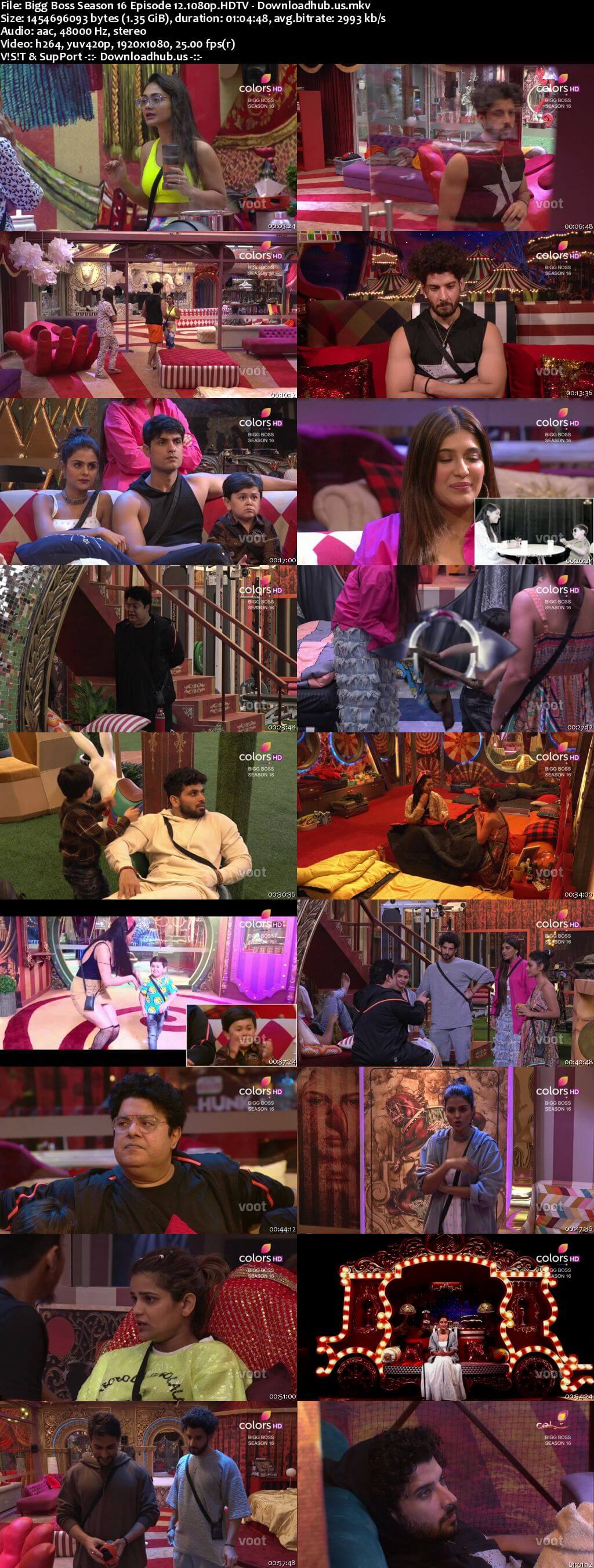 Bigg Boss Season 16 12 October 2022 Episode 12 Web-DL 1080p 720p 480p