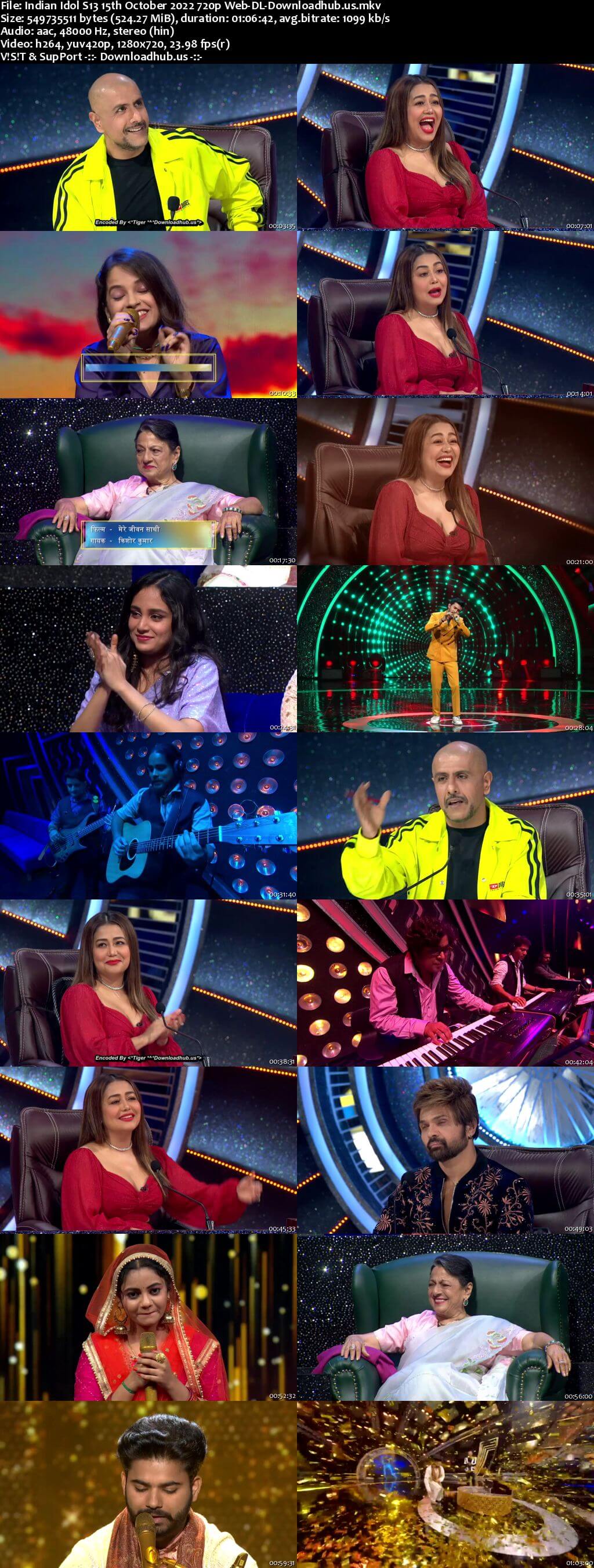 Indian Idol S13 15 October 2022 Episode 11 Web-DL 720p 480p