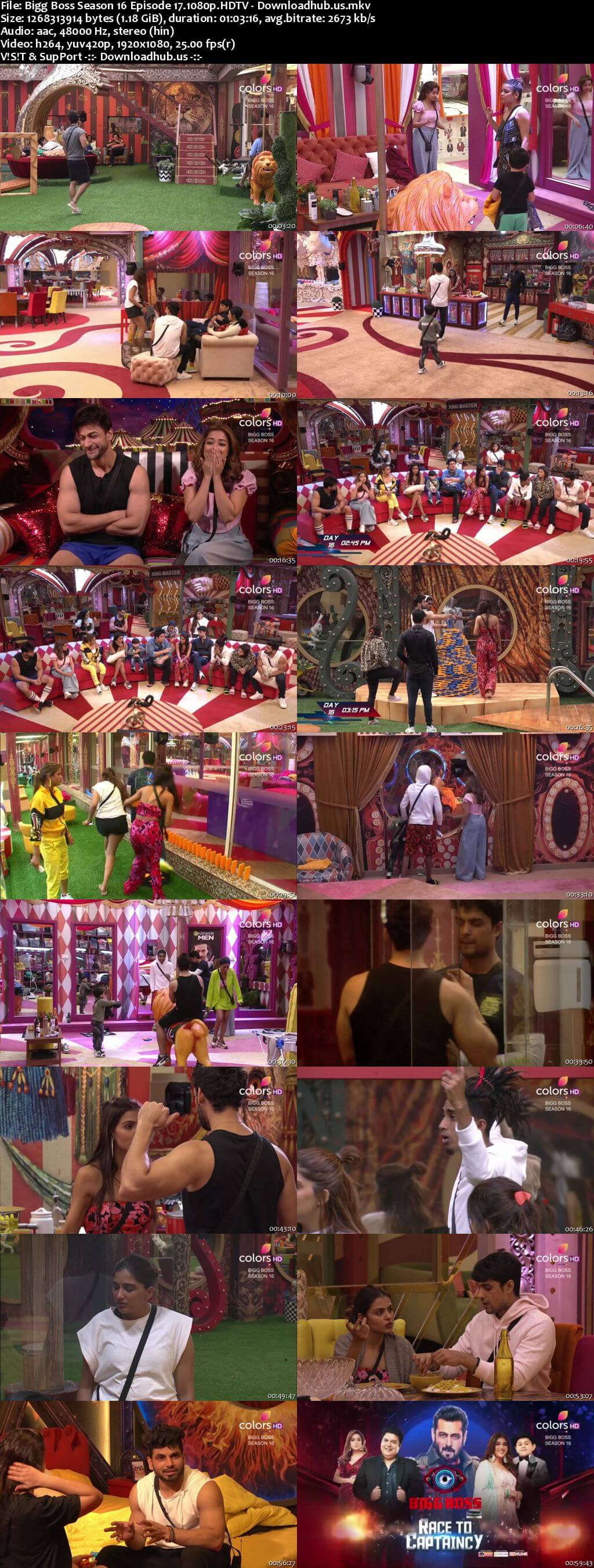 Bigg Boss Season 16 17 October 2022 Episode 17 Web-DL 1080p 720p 480p