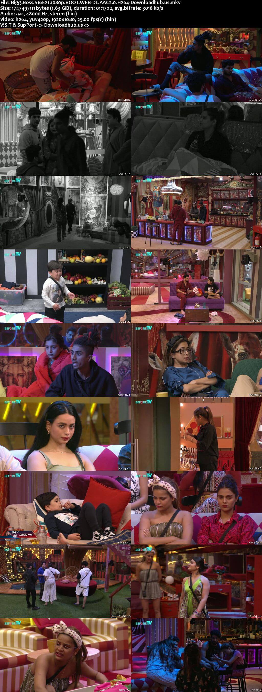 Bigg Boss Season 16 21 October 2022 Episode 21 Web-DL 1080p 720p 480p